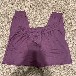 Eggplant Zenana plus size joggers